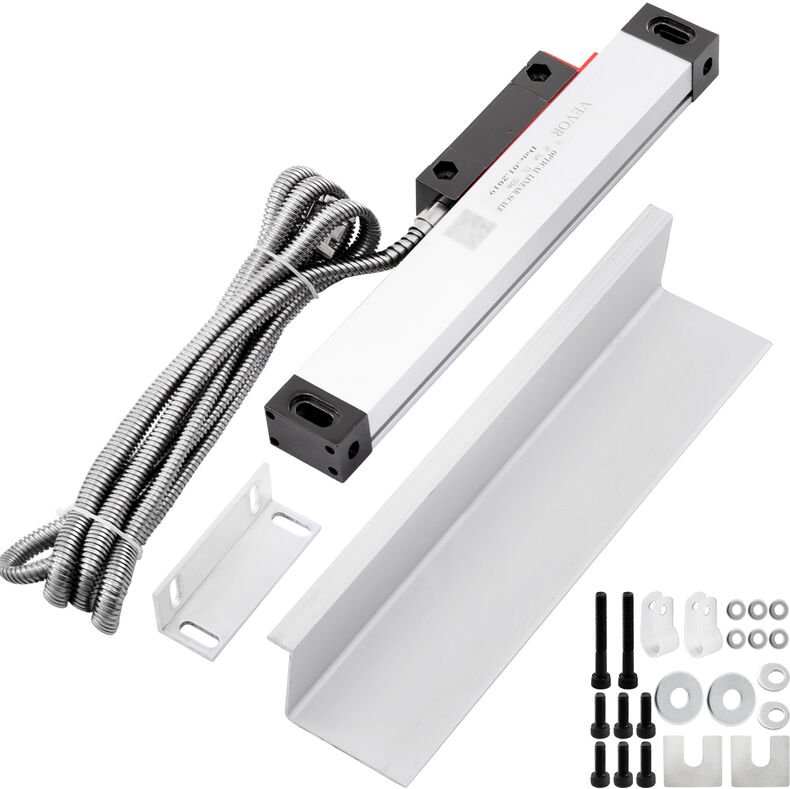 Vevor 150mm Linearmaßstab Lineare Elektronische Waage Elektronisches Lineal 5V dc Linear Scale Set Lineare Skala 50mA Li...