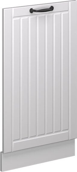 Geschirrspülblende Fame-Line, Weiß Landhaus, 45 cm ohne Arbeitsplatte Vicco