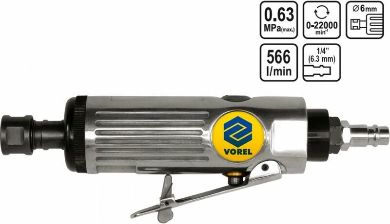 Druckluft Schleifer Einhand Stabschleifer Schnellschleifer 22000 U/min