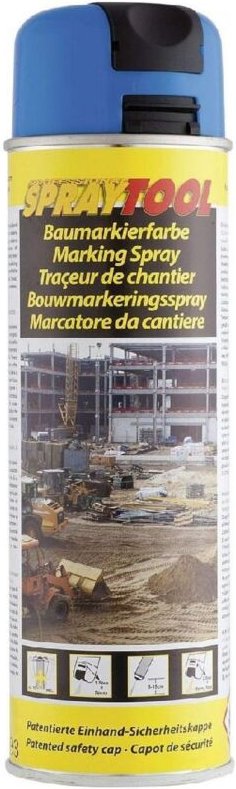 Dupli 119965 Markierungsspray, neonblau, 500ml - Motip