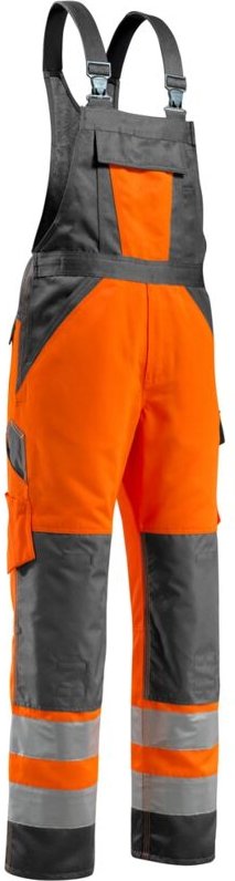 Thumbnail - Mascot - Safe Light Latzhose Gosford Gr. 82C58 hi-vis or/dunkelanth 15969-948