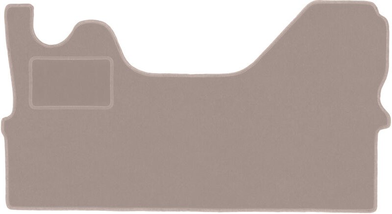 Beige Veloursmatten für: Iveco Daily VI Kastenwagen (2014-)