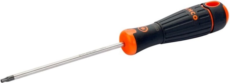 Thumbnail - BahcoFIT TORX-Schraubendreher, manipulationssicher mit Gummigriff, TR30 x 150 mm, Einzelhandelsverpackung