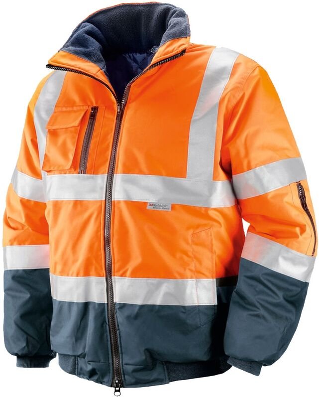 Adria Warnschutz-Arbeitsjacke - xxl - Orange - Neri