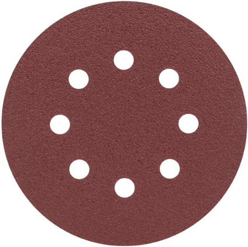 Accessories 2607019493 Exzenterschleifpapier mit Klett, gelocht Körnung (num) 80 (ø) 125 mm - Bosch