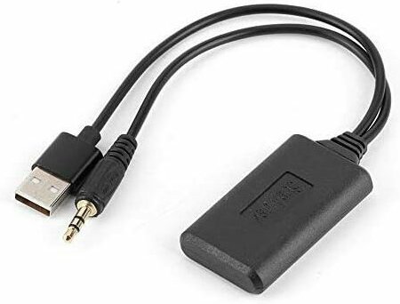 Bluetooth aux Adapter für Bluetooth Empfänger, 3,5mm/0,14 Zoll aux Audio Kabel für Auto Drahtlose Bluetooth Empfänger Ad...