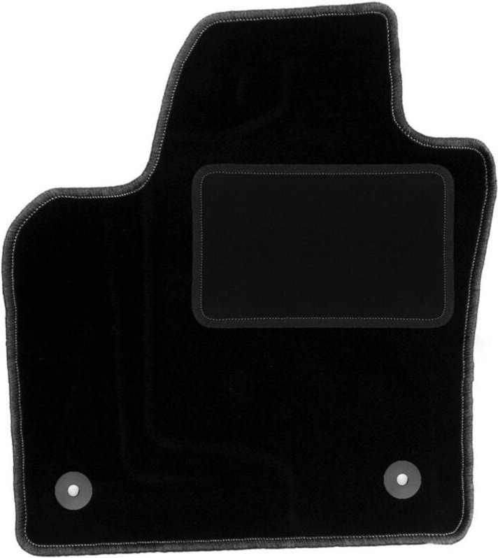 Fahrermatte schwarz für: Volkswagen Polo VI Fließheck (2017-)