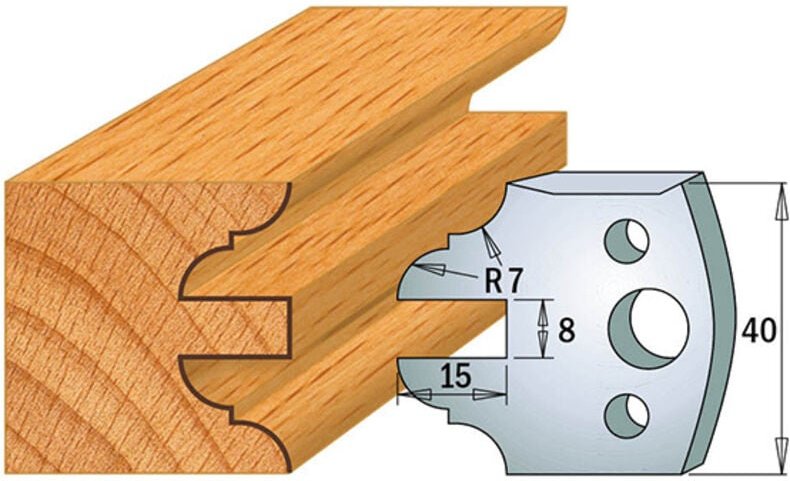 691.099 PAAR BEGRENZER 40x4mm
