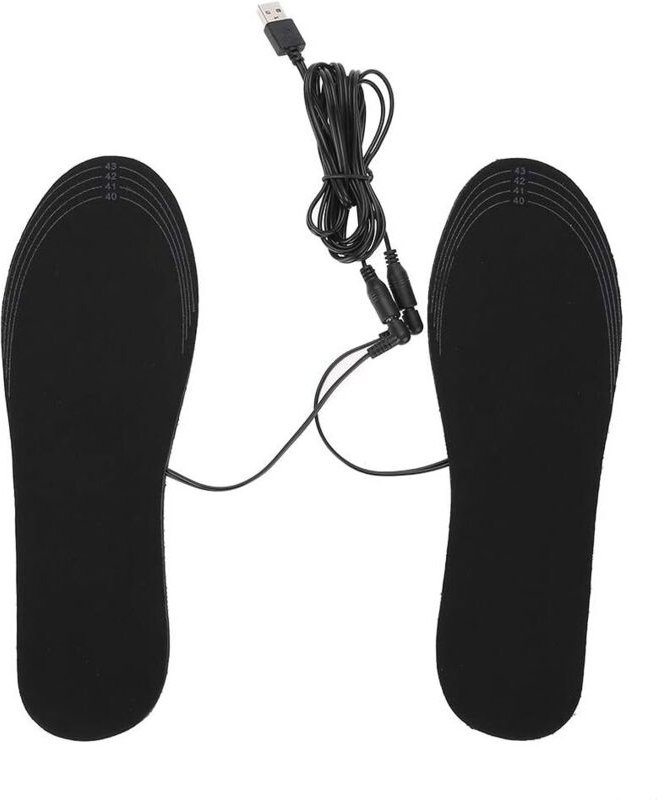 Sicherheitsschuh- und Stiefelzubehör: USB-beheizte Einlegesohlen sind waschbar, temperaturregulierbar und können in der ...