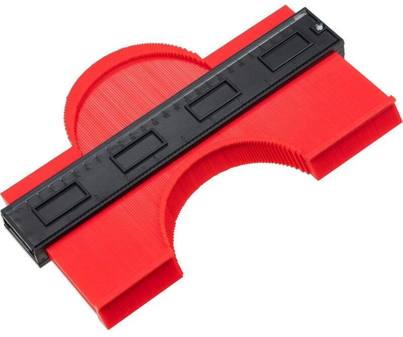 Konturprofillehre, Kunststofflehre, Formduplikator, 10-Zoll-Lineal, Master-Konturlehre, multifunktionaler Formduplikator...