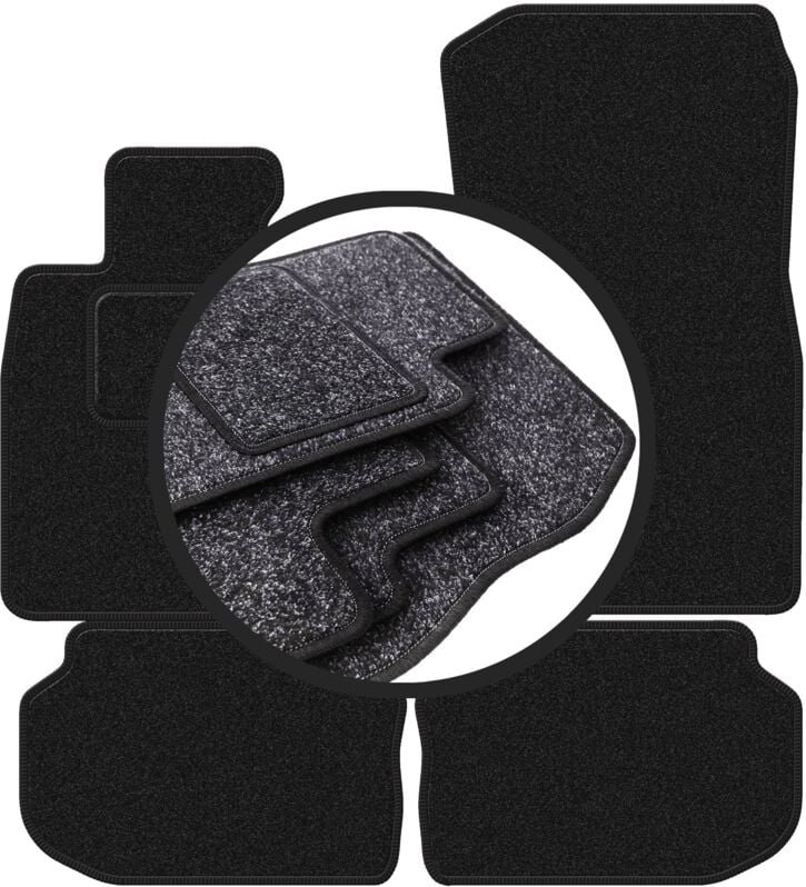 ANTHRA Autofußmatten für: BMW 5 F10 xDrive Limousine (2010-2013)