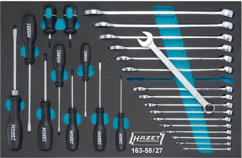 Werkzeug Satz, Ring-Maulschlüssel, Schraubendreher, Kreuzschlitz Profil ph, Schlitz Profil, Außen-Sechskant-Tractionspro...