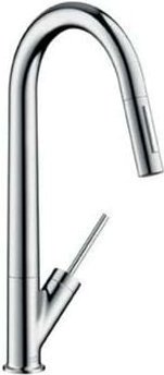Thumbnail - Axor Starck Spültischmischer chrom mit Ausziehbrause 10821000 - Hansgrohe