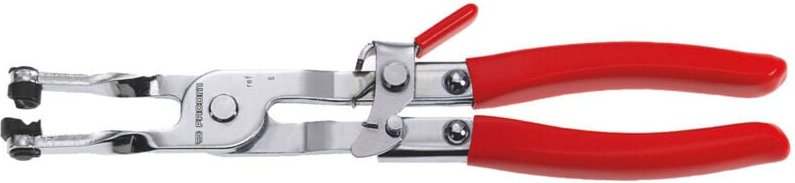 Facom Spezialzange mit länglicher Aussparung für selbstspannende Federschellen