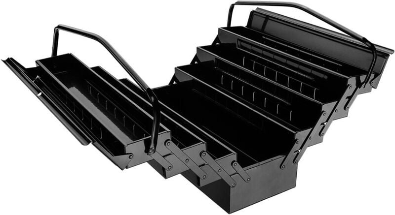 Thumbnail - Topex - Metall-Werkzeugkasten, 53x20x27 cm, für Werkstatt und Haushalt