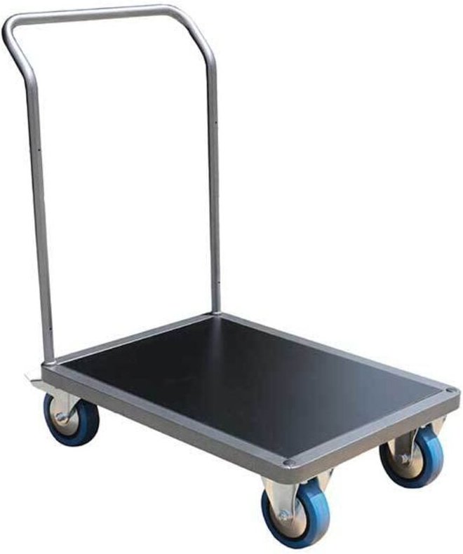 Modularer Plattformwagen 1-seitig - Platte 800x600mm - Tragfähigkeit 500kg - CHP1T1