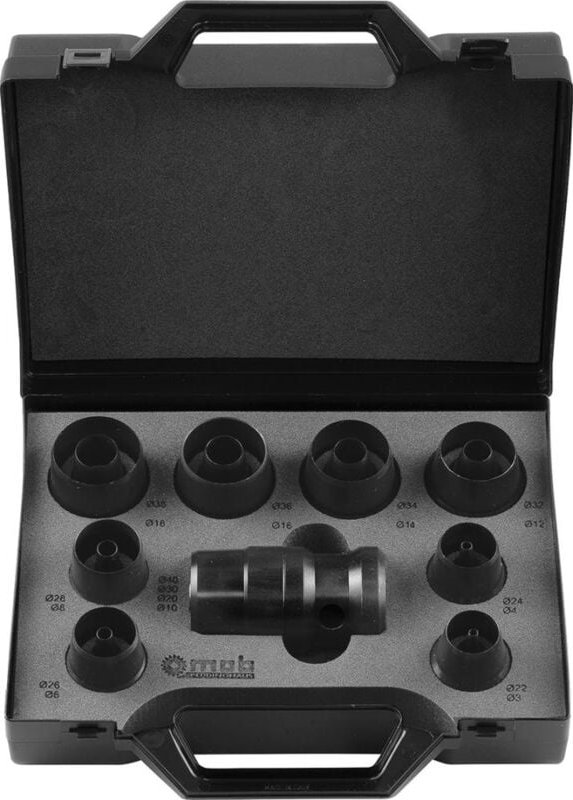 Locheisen-Satz 3-40mm gerade Peddinghaus