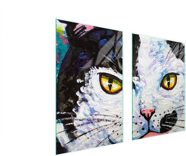 GLASSCHUTZPLATTE FÜR KÜCHE 65x52 CAT