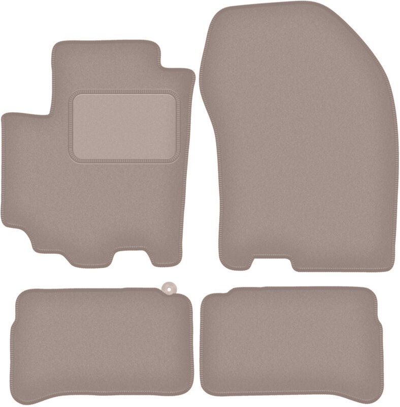 Thumbnail - Beige Veloursmatten für: Suzuki Vitara II FL SUV (2018-)