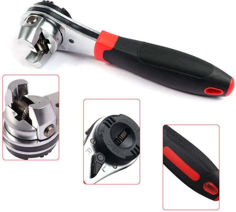 Clé à molette shining house, clé multifonctionnelle, cliquet, clé à molette, longueur 200 mm