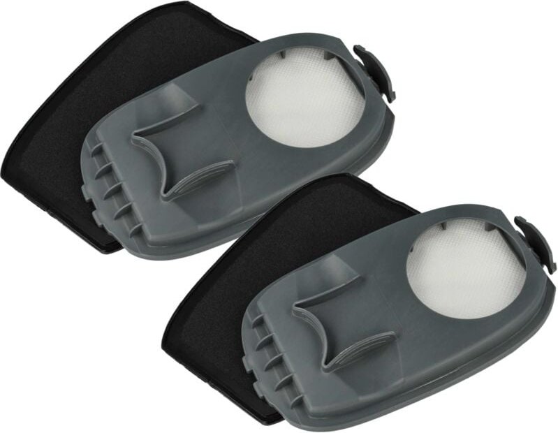 2x Staubsaugerfilter Ersatz für Philips XV1791/01 für Staubsauger, Waschsauger - HEPA-Filter Schwarz Grau Weiß - Vhbw