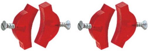 Knipex - Ersatzbacken für Syphonzange Paar 2 Stk