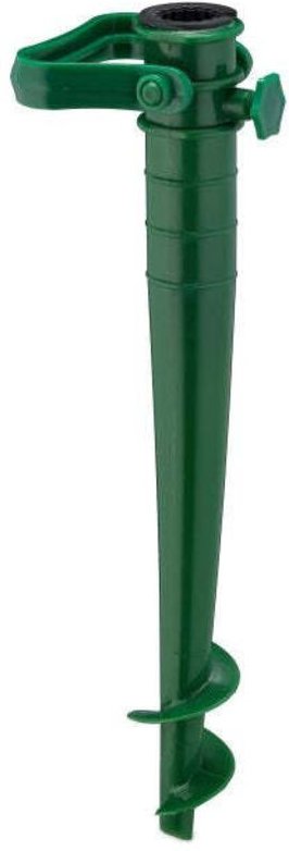 Green parasol screw for sand and ground