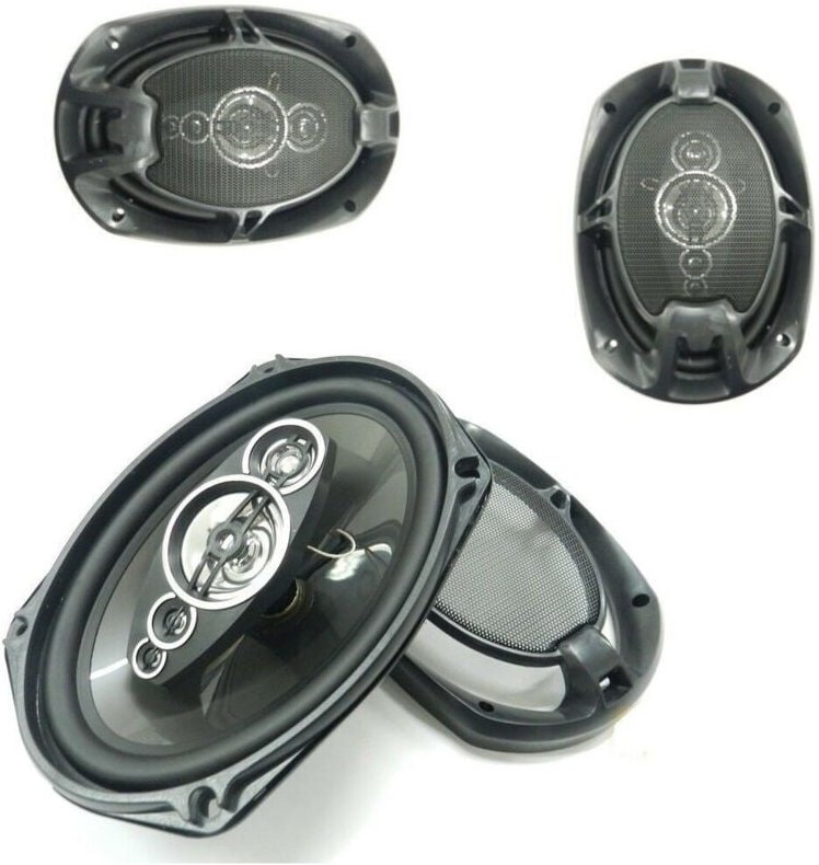 Trade Shop - kit cass auto 3 vie 800W 165x240 mm altoparlanti auto 800 watt TS-6972 -
