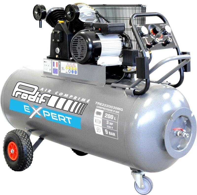 Kompressor Prodif Zweizylinder 200l 3cv 9bar - Tre2220030mg