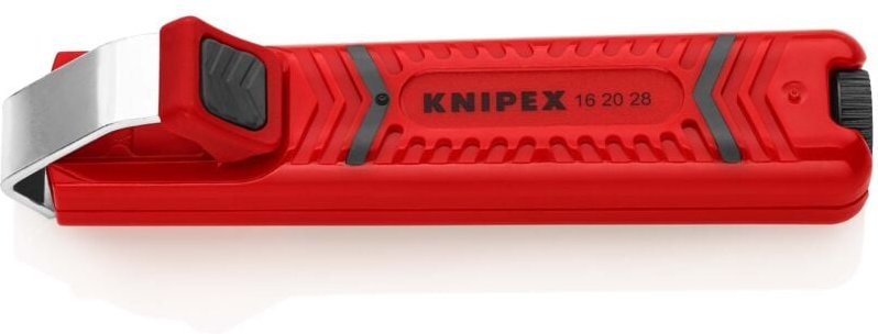 16 20 28 sb Abisoliermesser Geeignet für Rundkabel 8 bis 28 mm - Knipex