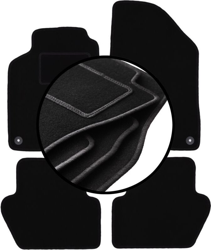 Komplettsatz Veloursmatten für: Volvo 850 Kombi, Limousine (1991-1996)