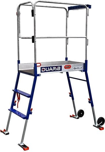 Matisère - Teleskop Plattformleiter - Arbeitshöhe 2.70 bis 3.00m - 400710