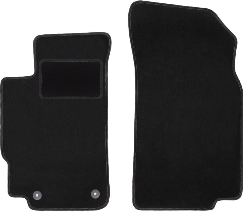 Vordere Matten schwarz für: Peugeot 406 Limousine, Kombi, Break (1995-2004)