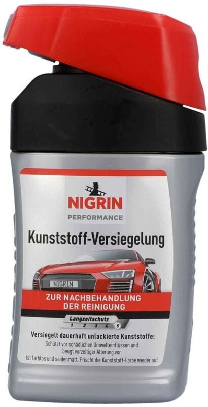 Unitec - Nigrin Performance Kunststoffversiegelung farblos seidenmatt 300ml Autopflege