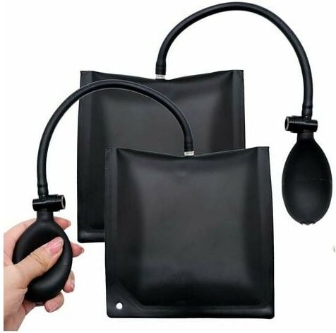 Mumu - Stück Montagekissen, Luftkeil, Luftkissen, aufblasbare Werkzeuge zum Anheben von Fenstern, Fensterläden, Türen, m...