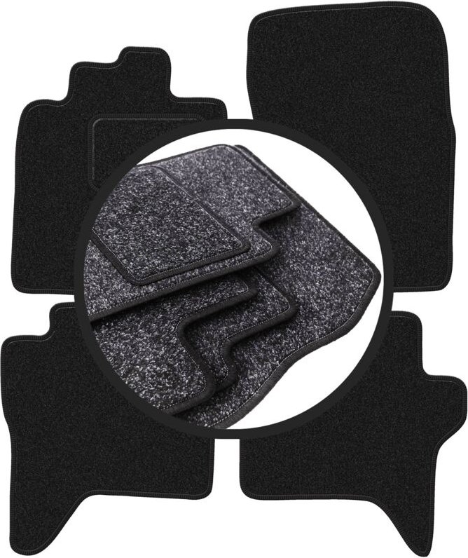 ANTHRA Autofußmatten für: Mitsubishi Pajero IV lang (2006-2018)