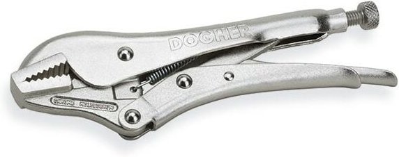 Zange mit geradem Maulgriff ohne Schnitt, CrMo, 250 mm Dogher 277-250