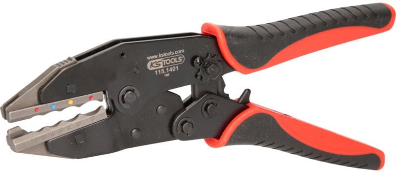Thumbnail - Kstools - ks tools Crimpzange für isolierte Stoßverbinder mit Schrumpfschlauch ( 115.1475 )