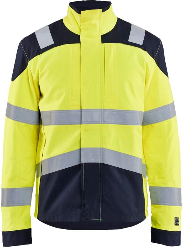 Multinorm Arbeitsjacke inhärent APC 2 4418 – Gelb/Navy 4XL