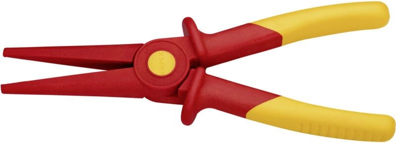 Hoffmann - Knipex 98 62 02 vde Flachrundzange Gerade Kunststoff 220 mm