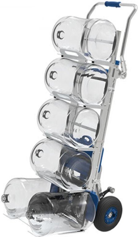 Diable électrique escalier pliable - Pelle 400x240mm - Charge 250kg - DMEG200/PBE