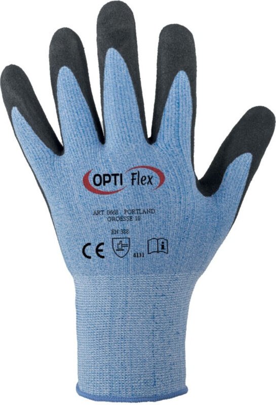 Handschuh Liquimate, Nitril, Gr. 9 12 Stk - Opti Flex