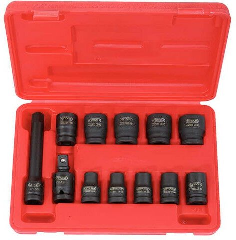 Thumbnail - Schlagschrauber-Satz KS TOOLS 6-seitig - 12 Stück - 515.0112