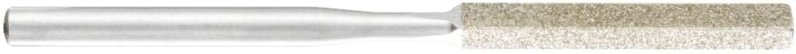 PFERD TOOLS Diamantfeile für Handfeilgerät dreikant 3,5x3,5x60mm Schaft-Ø3 mm D126 (mittel) komplett