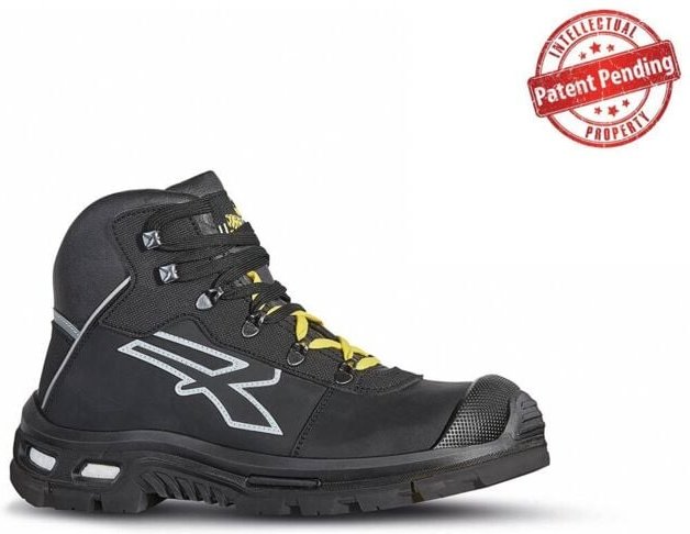 Hochsichere Sicherheitsschuhe SILVER ESD S3 CI SRC - Schwarz 39