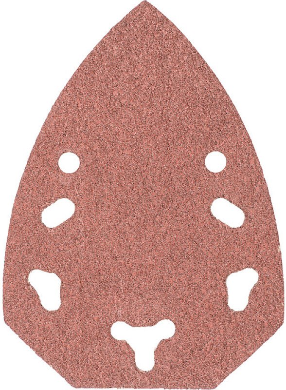 KWB - 493504 Deltaschleifpapier Körnung (num) 40 (l x b) 140 mm x 100 mm 5 St.