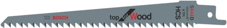 Säbelsägeblatt s 644 d, Top for Wood, 100er-Pack - Bosch