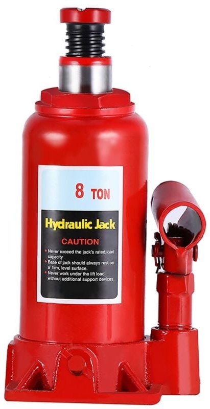 Hydraulischer Wagenheber, 8 Tonnen Hydraulischer Flaschenwagenheber, Tragbarer Hydraulischer Hebewagenheber, Hydraulisch...