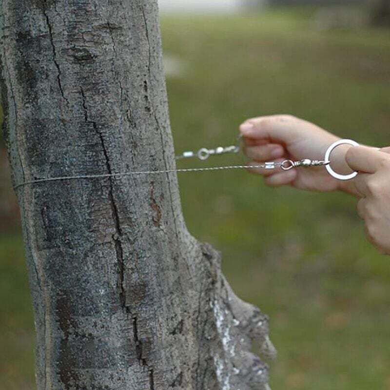 Tragbare Winkelsäge aus Edelstahl Ulisem304, Drahtsäge ohne Kuhhorn, zum Holzschneiden im Freien