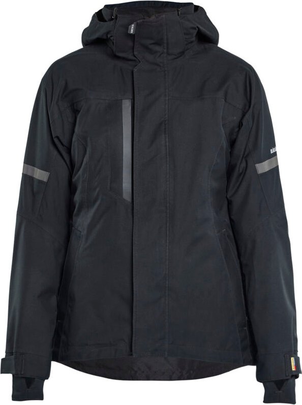 Thumbnail - Arbeitsjacke Hardshell Damen 4908 - Schwarz S
